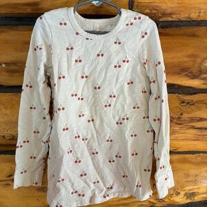 Childhoods long sleeve cherry tee size 10/11 years